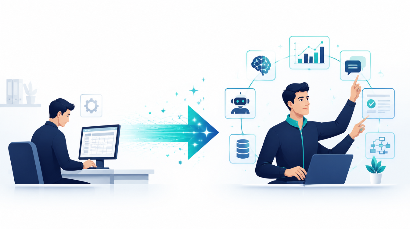 Forward-Deployed Workforce transformation concept